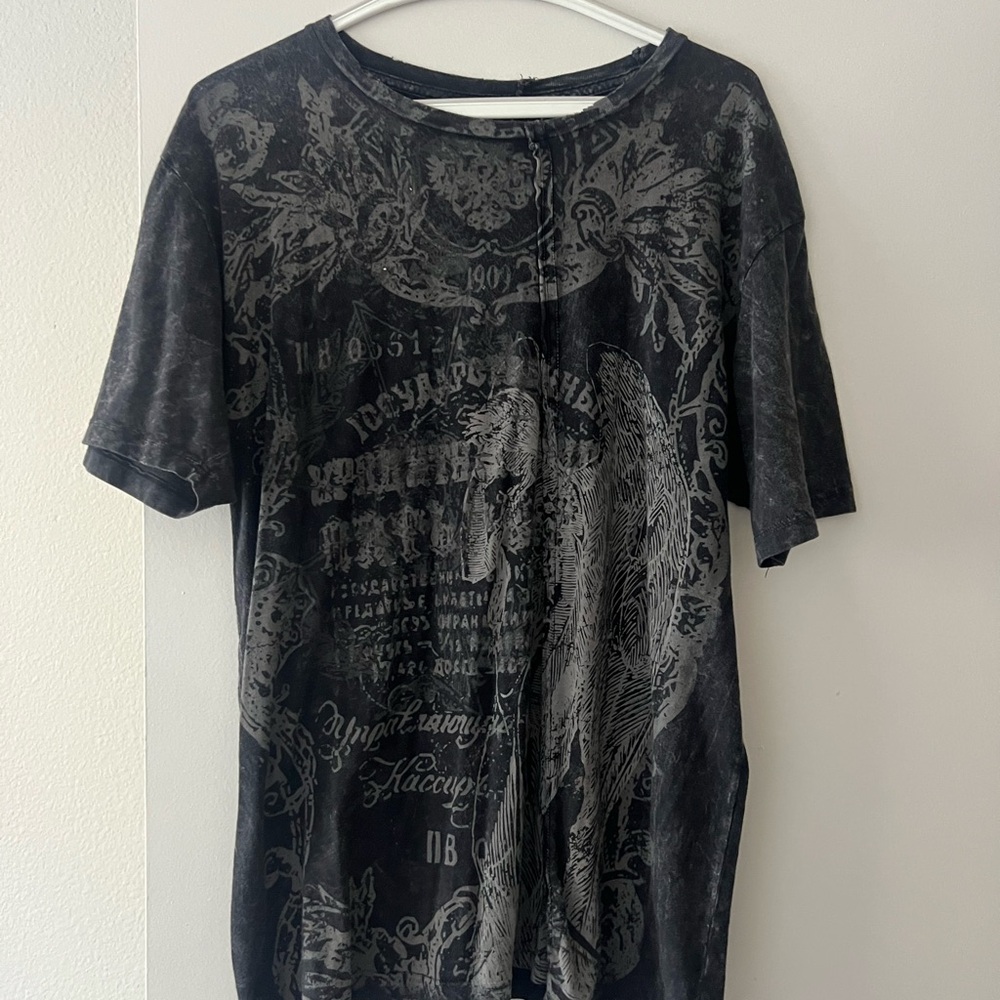 Men's Monarchy Black Graphic T-Shirt